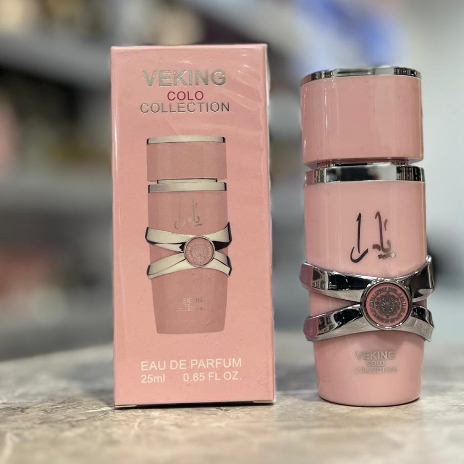 عطر ادوپرفیوم زنانه وایکینگ یارا حجم ۲۵ میل شیرین گرم
