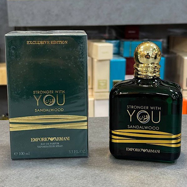 عطر ادکلن جیورجیو آرمانی استرانگر ویت یو صندل وود - 100 میل